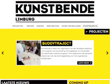 Tablet Screenshot of kunstbendelimburg.nl